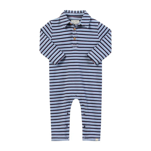 SNUGGLE POLO ROMPER