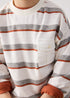 STRIPE POCKET TEE
