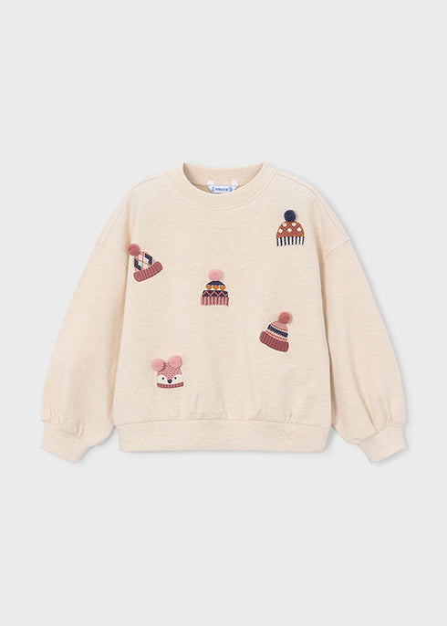 POMPOM SWEATSHIRT