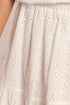 EYELET MAXI SKIRT