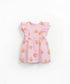 RUFFLE JERSEY DRESS