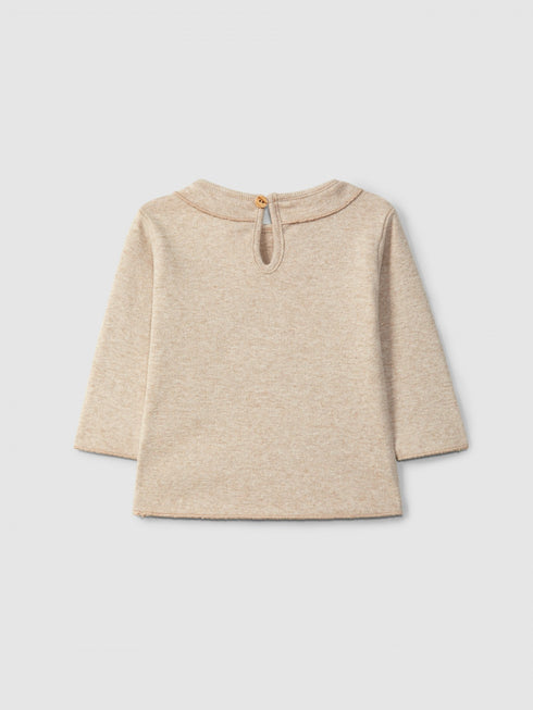 L/S RUFFLE TEE