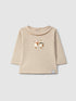 L/S RUFFLE TEE