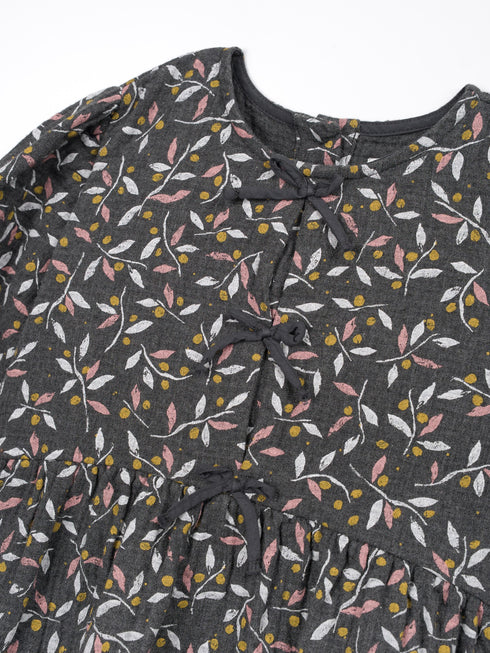 L/S PRT DRESS