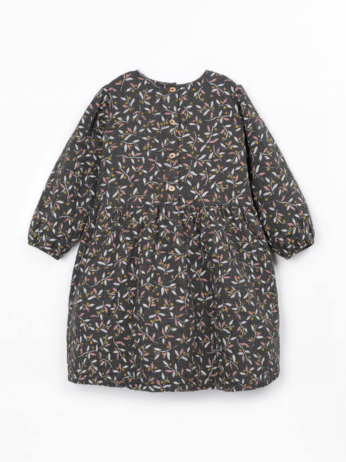 L/S PRT DRESS