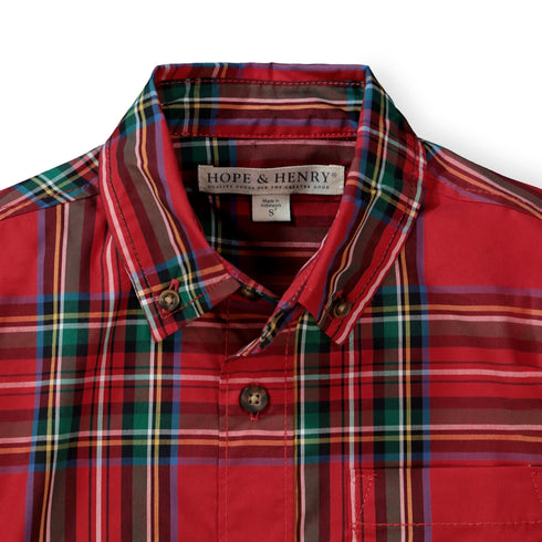 HOLIDAY PLAID SHIRT