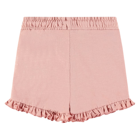 KNIT RUFFLE SHORT