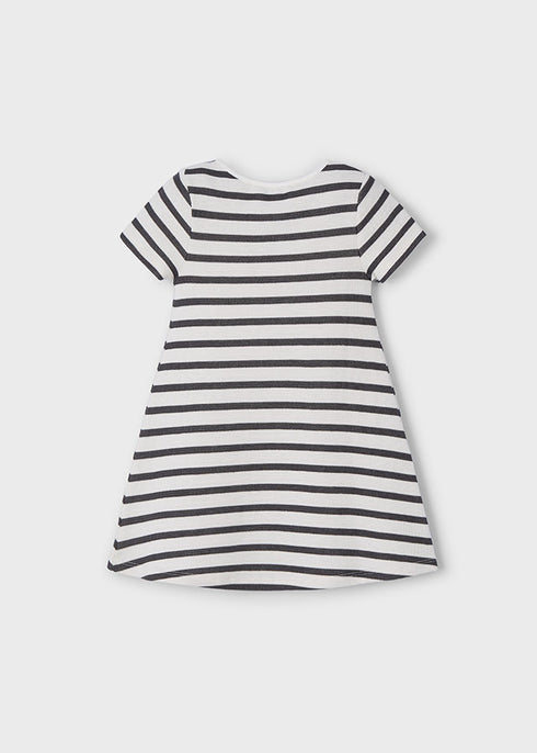 STRIPE KNIT DRESS