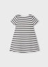 STRIPE KNIT DRESS