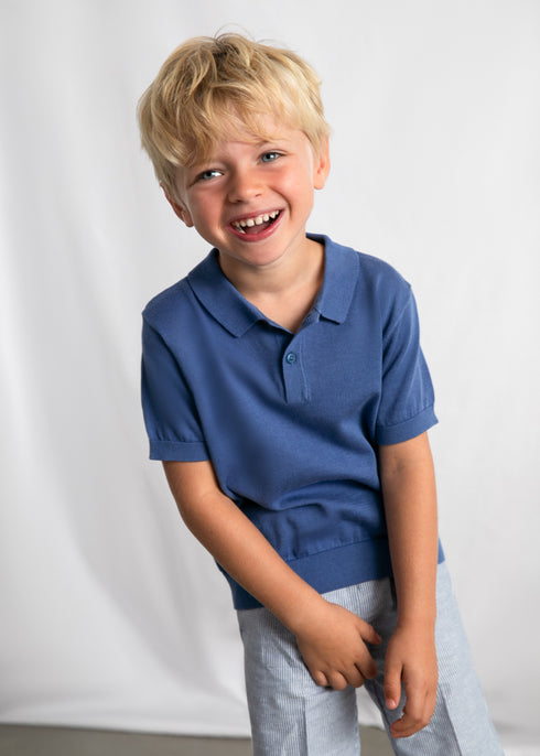 KNIT POLO