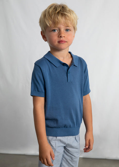 KNIT POLO