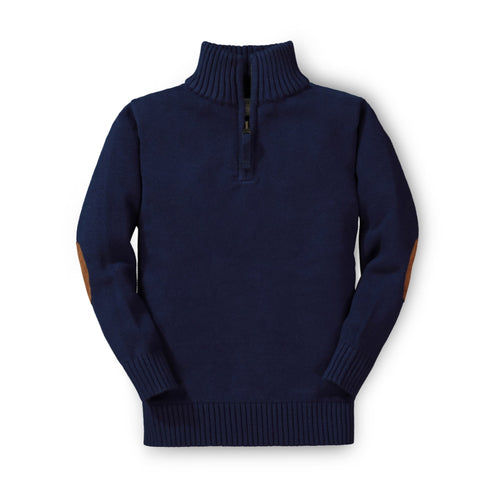 HALF ZIP W/ PATCH