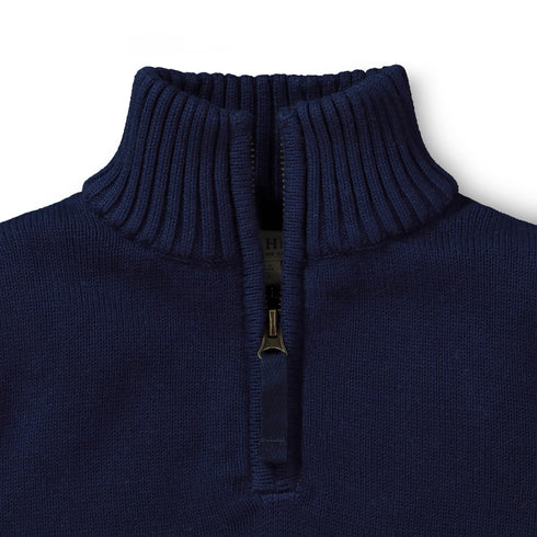 HALF ZIP W/ PATCH