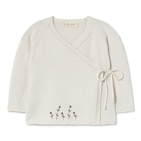 EMBROIDERED KNIT SET