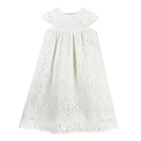 3PC LACE CHRISTENING