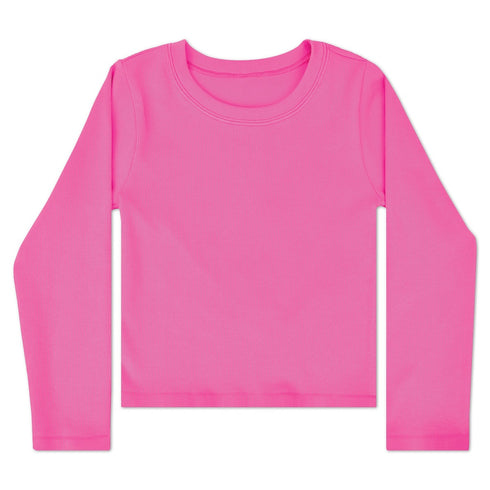 L/S RIBBED TEE