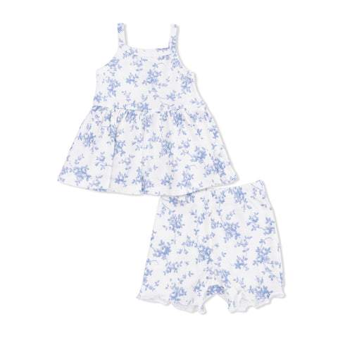 PEPLUM SHORT SET