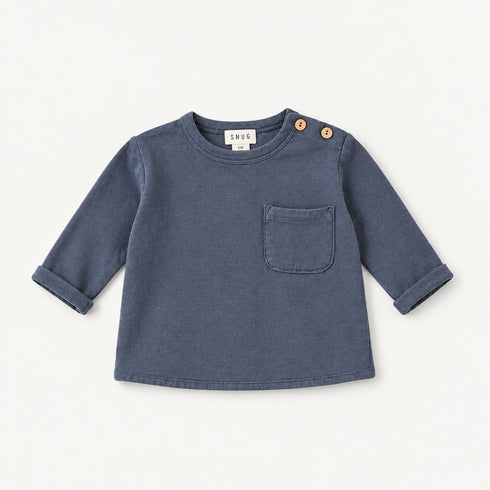 L/S POCKET TEE