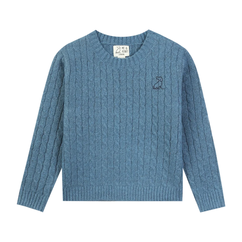 SOFT CABLE CREWNECK