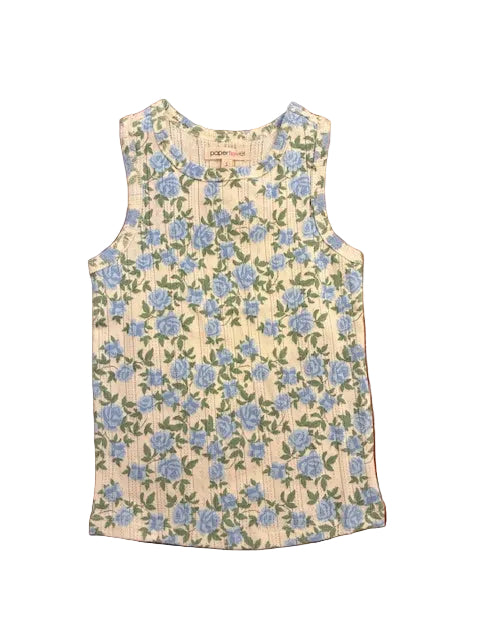 FLORAL PRINT TANK