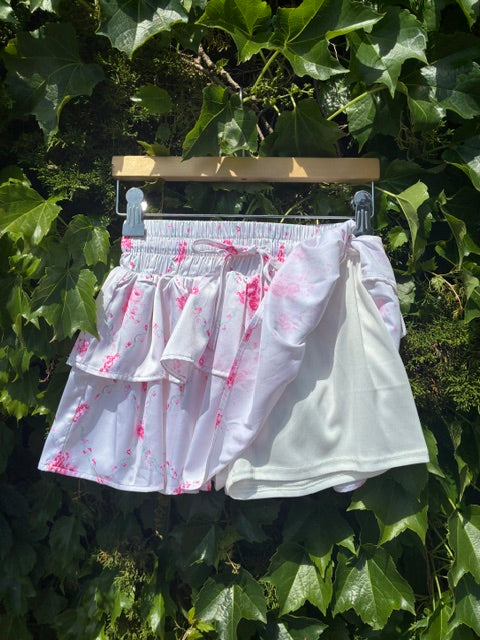 TIERED SKORT