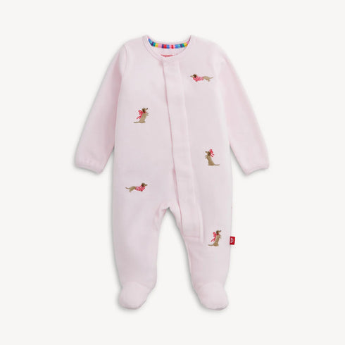 MAGNETIC VELOUR FOOTIE