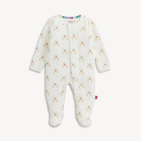MAGNETIC VELOUR FOOTIE