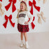TARTAN PEARL SKIRT