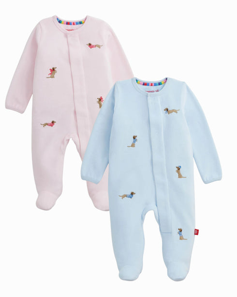 MAGNETIC VELOUR FOOTIE