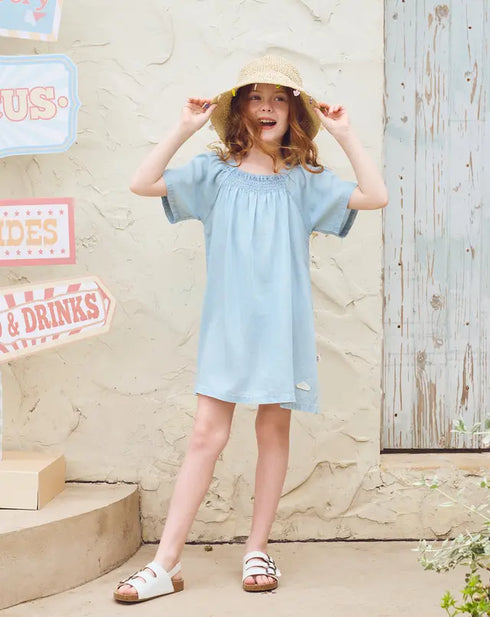 CHAMBRAY DRESS