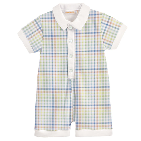GINGHAM ROMPER