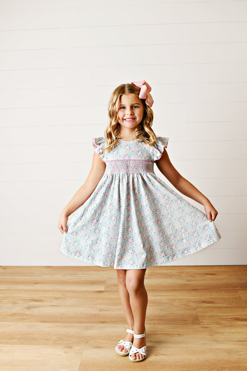SMOCKED DRESS