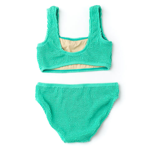 2PC CRINKLE SWIMSUIT
