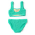 2PC CRINKLE SWIMSUIT
