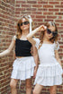 SMOCK RUFFLE DRESS