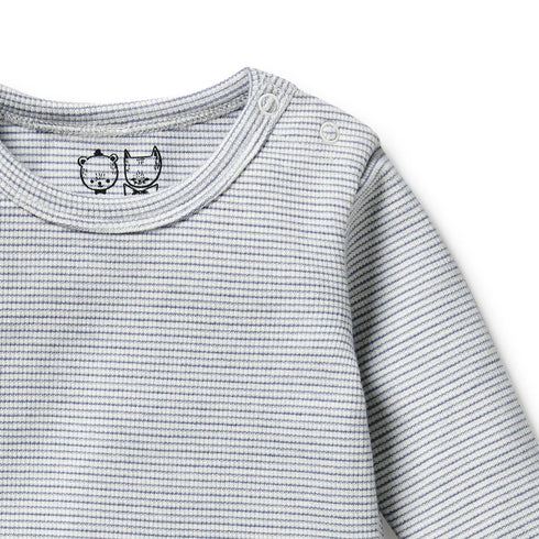 L/S ORG ONESIE