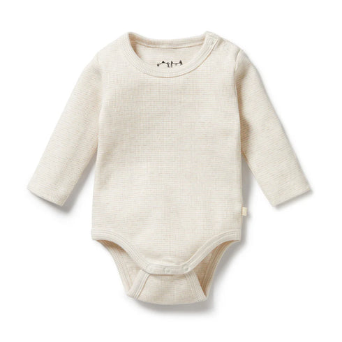 L/S ORG ONESIE