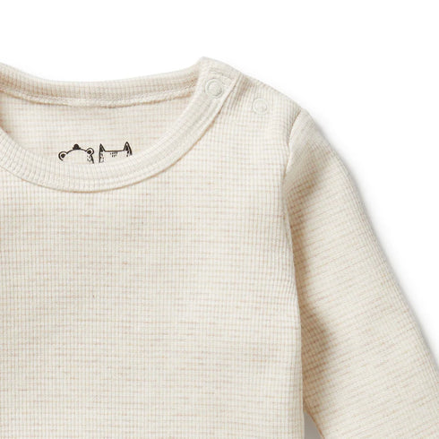L/S ORG ONESIE