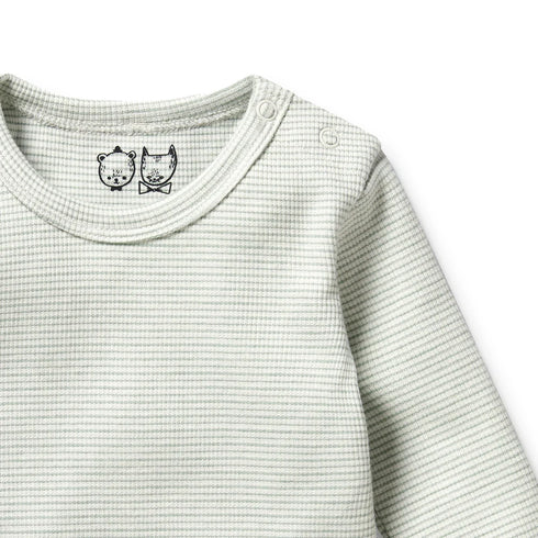 L/S ORG ONESIE