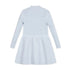 RUFFLE KNIT DRESS