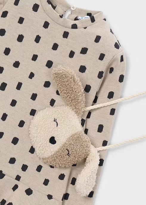 KNIT DRESS W/ PURSE