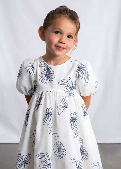 EMBROIDERED DRESS