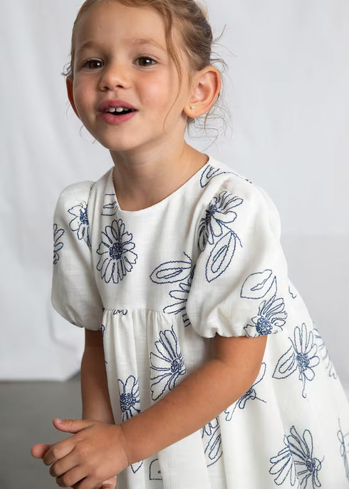 EMBROIDERED DRESS