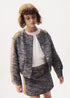 TWEED KNIT SKIRT