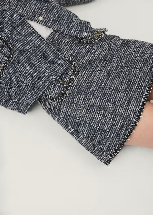 TWEED KNIT SKIRT