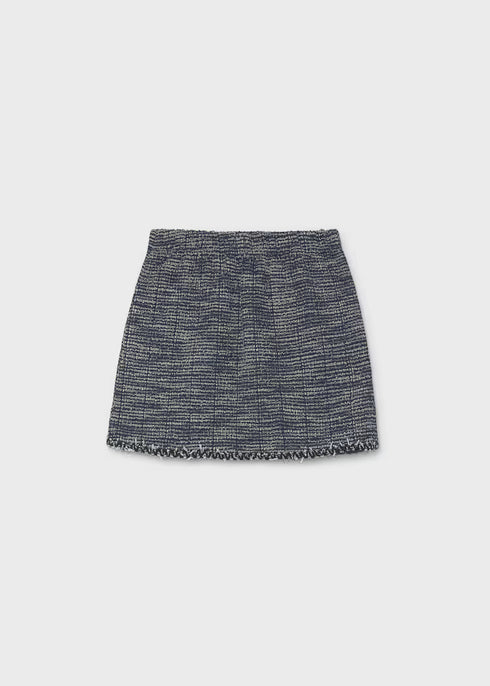 TWEED KNIT SKIRT