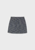 TWEED KNIT SKIRT