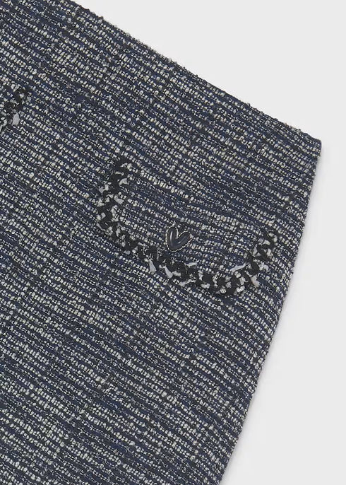 TWEED KNIT SKIRT