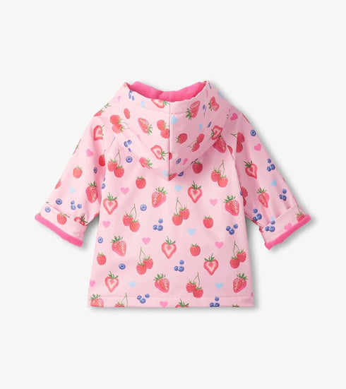 BERRY RAINCOAT