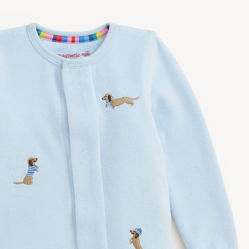 MAGNETIC VELOUR FOOTIE